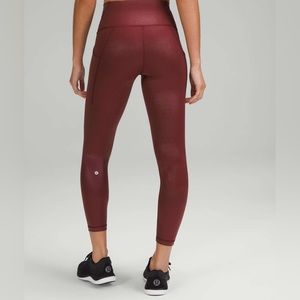 Lululemon Wunder Train High-Rise Tight with Pockets 25" *Foil